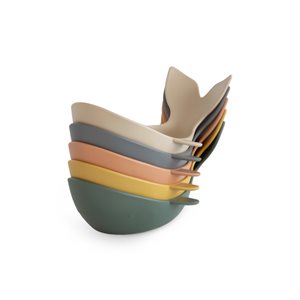 Mushie Whale Bath Stackers - Retro